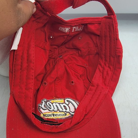 Raising Canes One Love Hat Adult Chicken Trucker Ball Cap Snapback Baseball Red - Picture 7 of 9